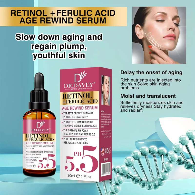DR.Davey Retinol+Ferulic Acid Age Rewind Serum
