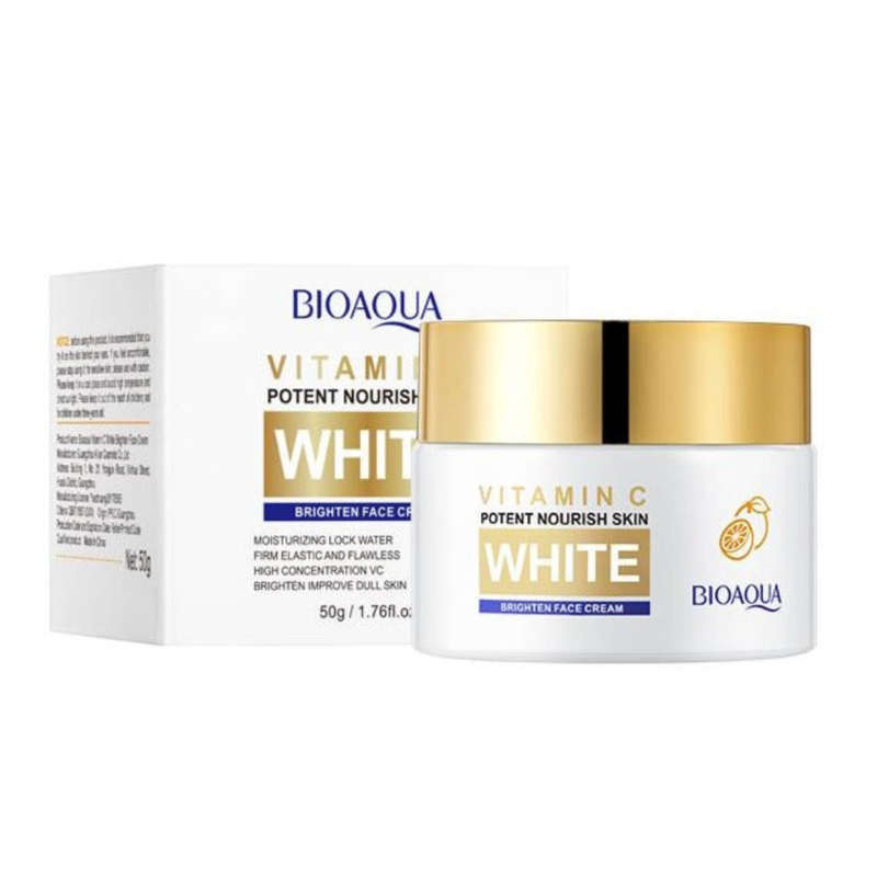Bioaqua Vitamin C White Brighten Moisturizing Face Cream 50g