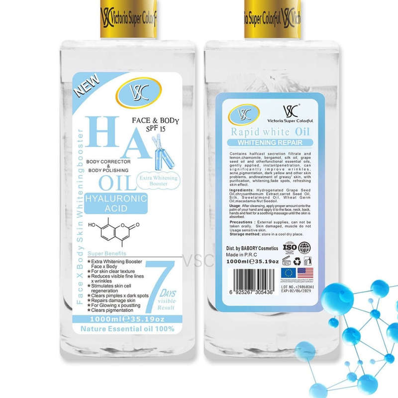 VSC Hyaluronic Acid Oil - HA  1 Litre