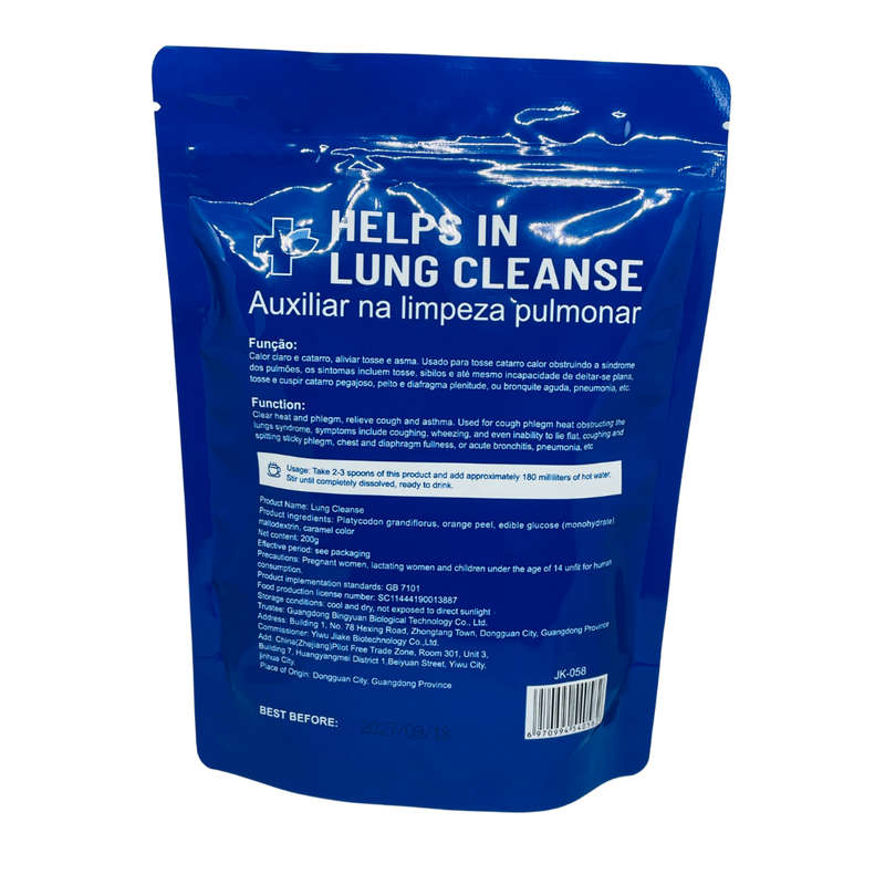 Jiake Helps in Lung Cleanse