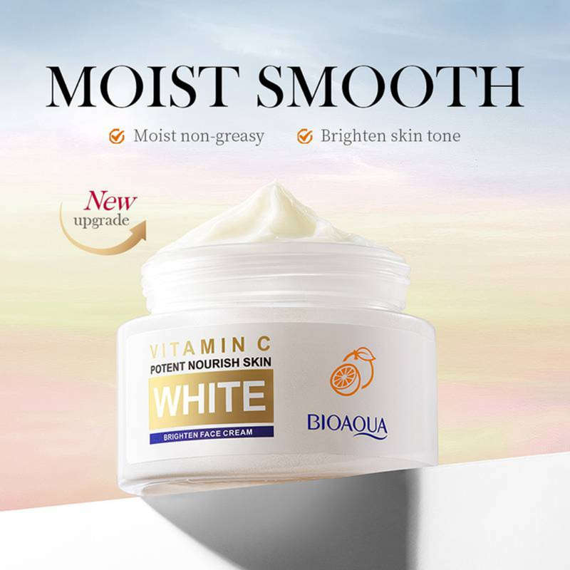 Bioaqua Vitamin C White Brighten Moisturizing Face Cream 50g