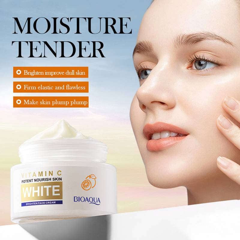 Bioaqua Vitamin C White Brighten Moisturizing Face Cream 50g