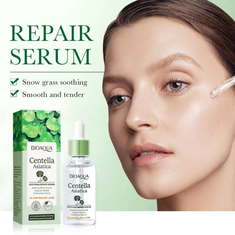 Bioaqua Centella Asiatica Soothing Repair Anti Acne Face Serum Essence 30ml