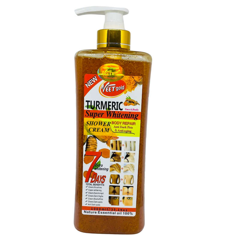 VEET GOLD Turmeric Super Tumeric Shower Cream Shower Gel - 1000ml
