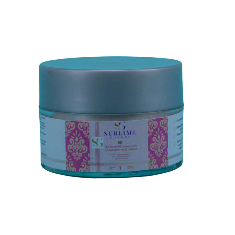 SNOW GLOW infused with CERAMIDES FACE CREAM
