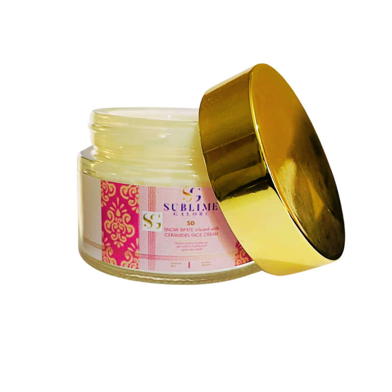 SNOW GLOW infused with CERAMIDES FACE CREAM