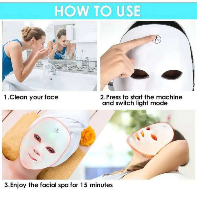 LED Light Therapy Face Mask