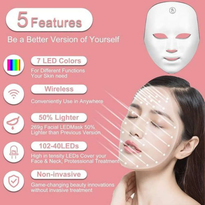 LED Light Therapy Face Mask