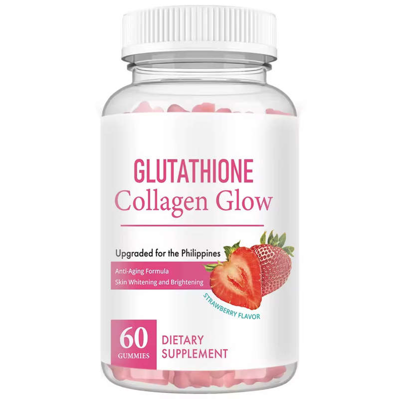 Glutathione Collagen Glow Strawberry Flavor 60 Gummies