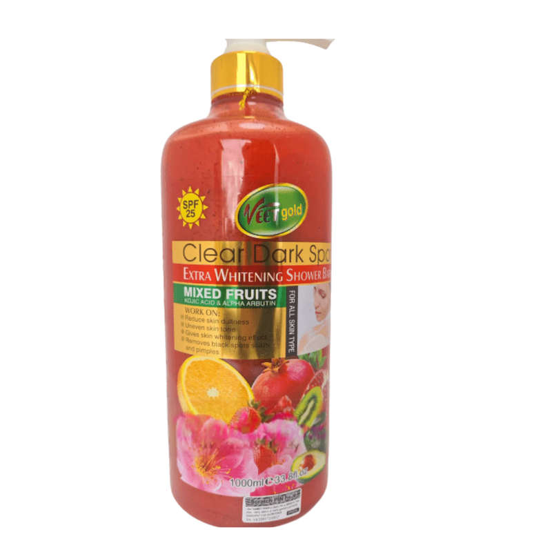 Veet Gold Clear Dark Spots Extra Mixed Fruits Shower Bath 1000ml