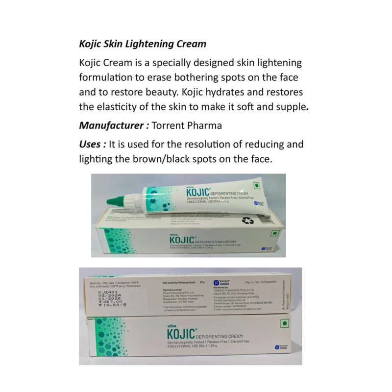 Kojic Depigmenting Cream