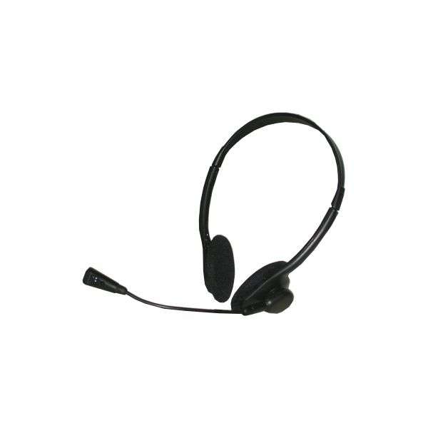 Standard Corded Headset With Microphone - 0.08kg