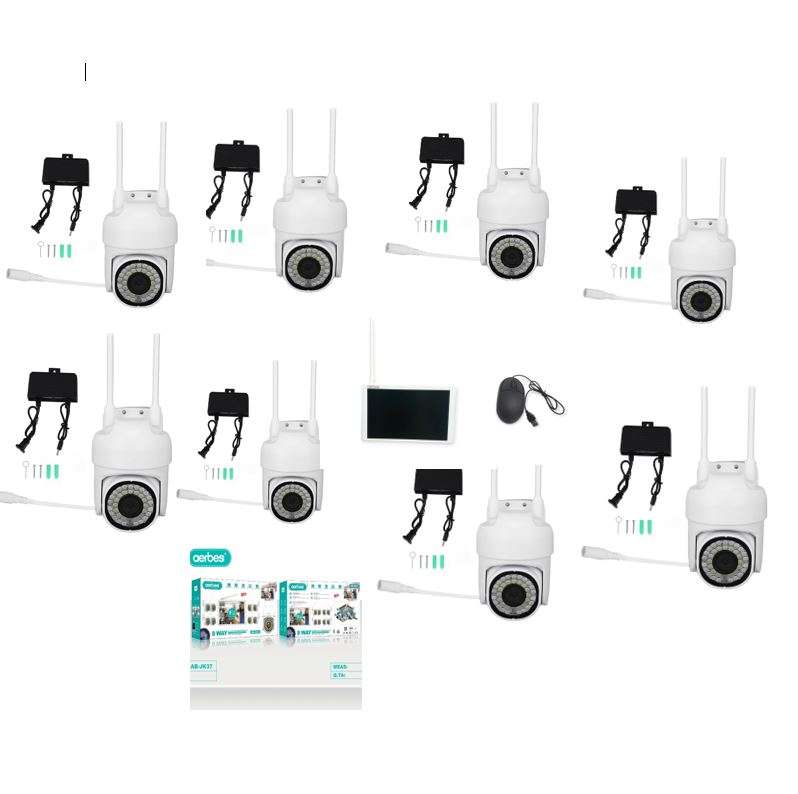 Aerbes AB-JK37 Ball Machine Wi-Fi Camera Set With Screen 8 Channel