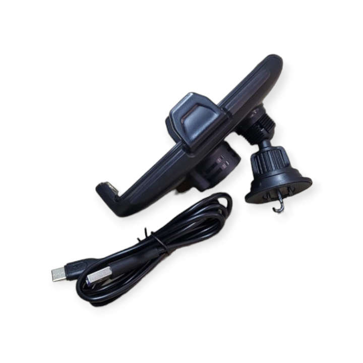 Wolulu AS-50907 Multifunctional Wireless Car Phone Charger, Mount 15W