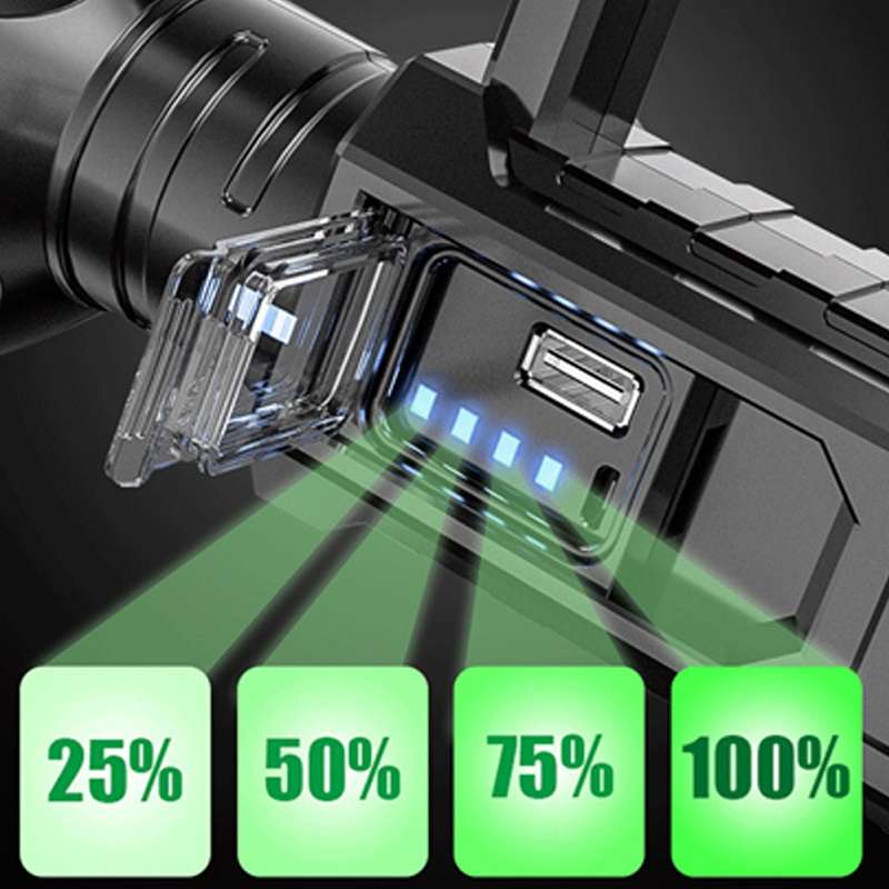 FA-5120-P50 Multifunctional Rechargeable High-Power Searchlight With Tripod Stand