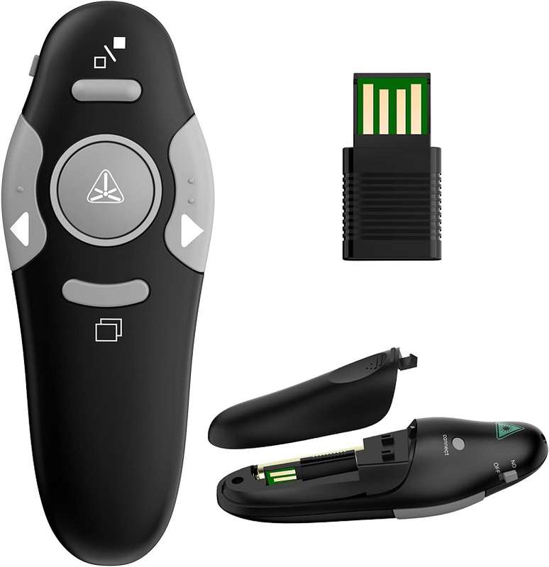 2.4ghz Laser Presentation Pointer  with Page Up Page Down Buttons