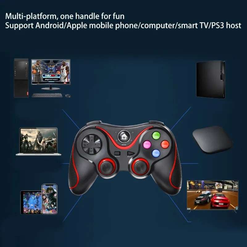 Aerbes AB-X011 Bluetooth Game Control With Phone Bracket