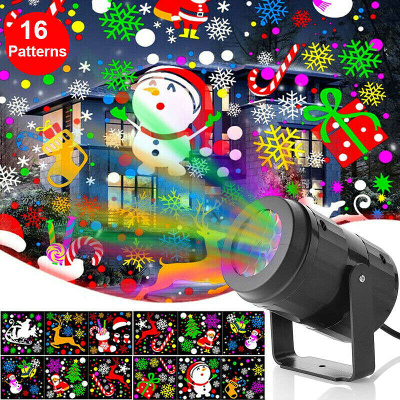 Wolulu AS-50309 LED RGB Projector Light With 16 Patterns