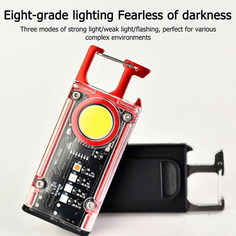 FA-G906 Multifunctional COB Rechargeable Keychain Light