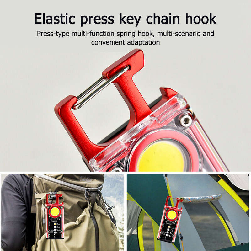 FA-G906 Multifunctional COB Rechargeable Keychain Light