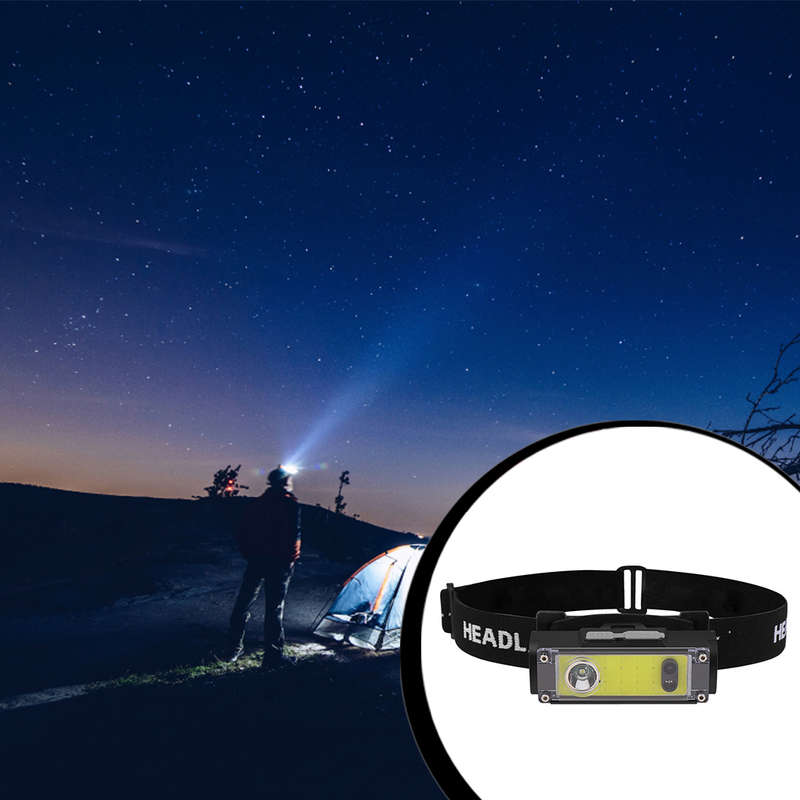 FA-T124 Rechargeable COB+ XPE LED Intelligent Sensor Headlamp
