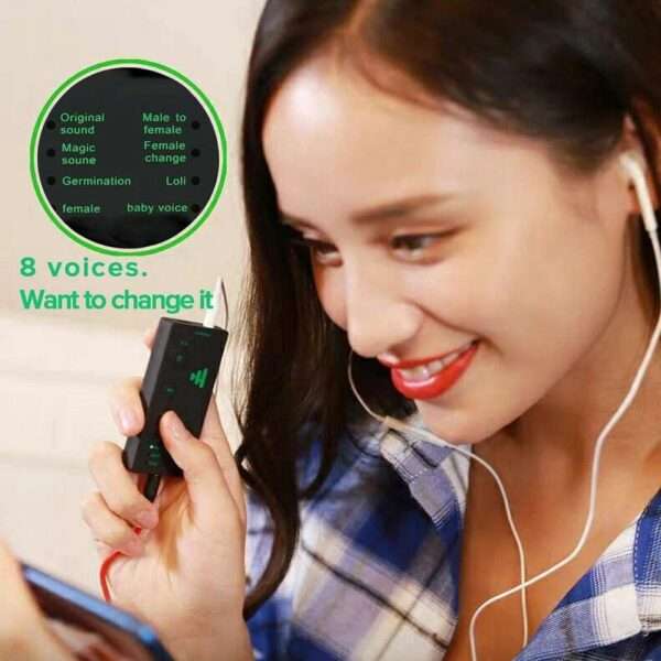 Computer Voice Changer 7 Different Sound Changes For Any Mobile Phone Tablet IPad Game Machine