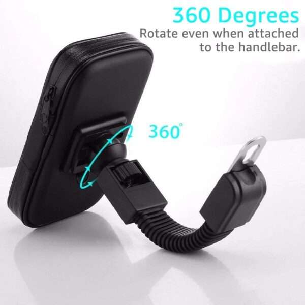 Motorbike Phone Holder Waterproof Bag Pouch Cases Motorcycle Bicycle Handlebar Cellphones GPS Stand