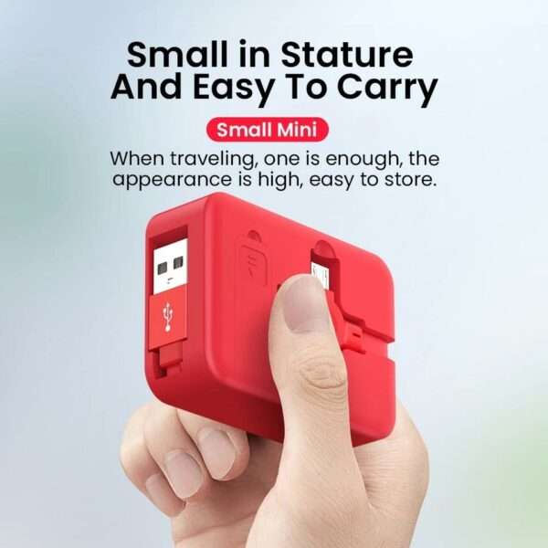 3 in 1 Portable Retractable Charging Cable Type C  Micro USB Lightning for iPhone Android 1M