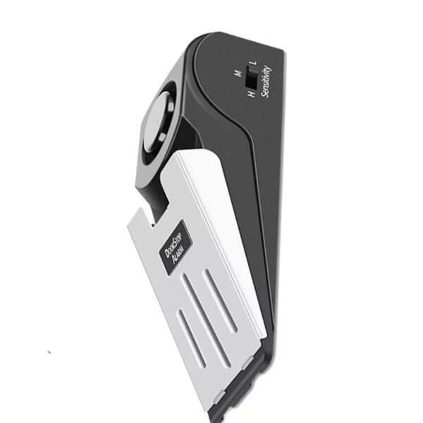 Adjustable Door Stop Alarm Wireless Security System Safety Wedge 3 Levels