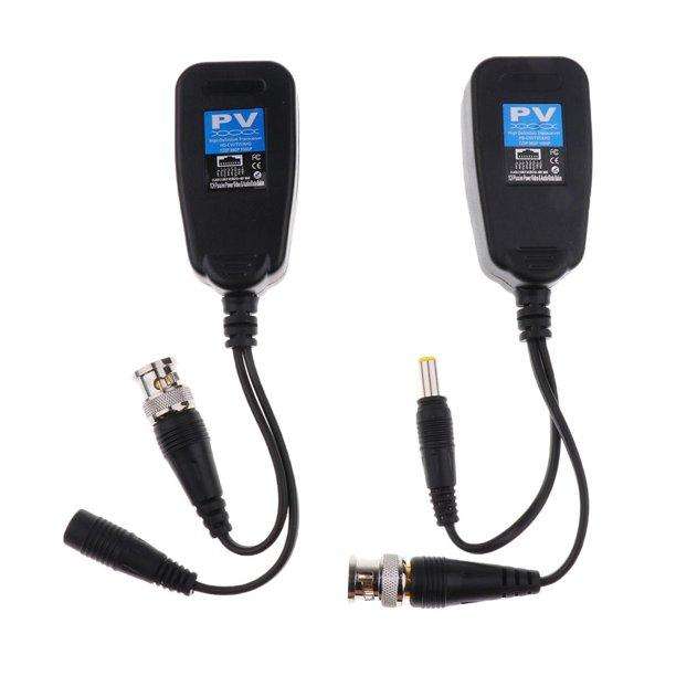 RJ45 HD Video Balum 8MP WIth Male BNC and Female Ports