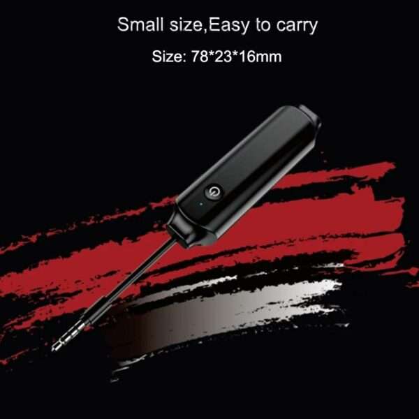 X1 Wireless Bluetooth 5.0 3.5mm Receiver Music Audio Transmitter for PC TV Car AUX Adapter