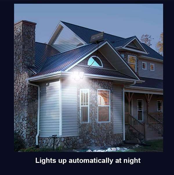 FA-120A Solar Powered Induction  Street COB Light With Remote Control