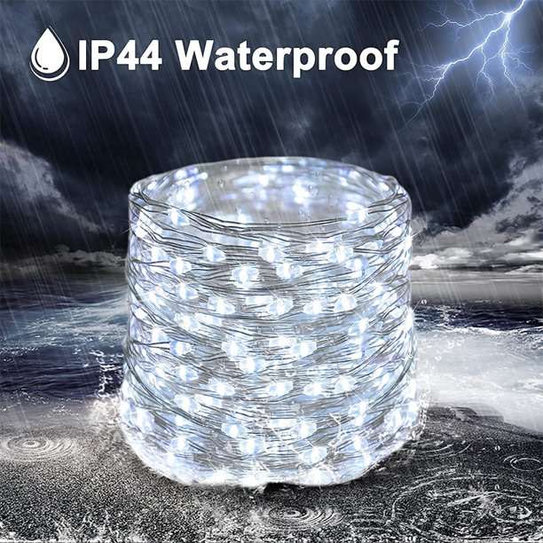 ZYF-D241 Solar Powered Copper Wire Fairy Light 100 LED White 10M
