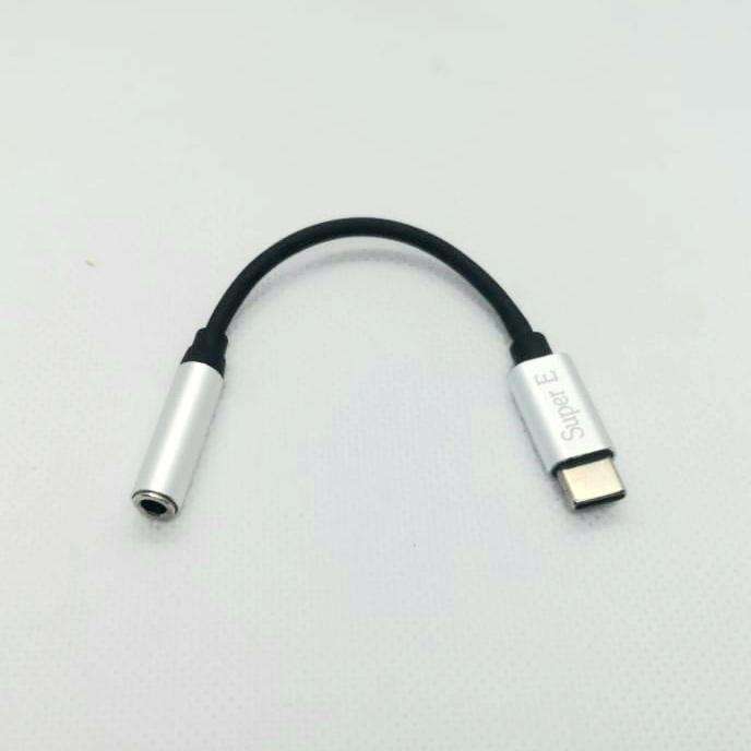 Super E USB-C Type C to Aux Audio 3.5mm Cable Adapter Headphone Jack