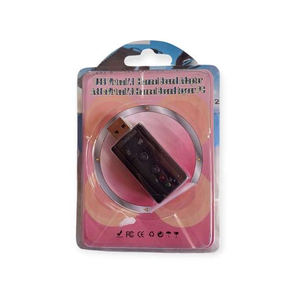 SE-L69 Lightweight 7.1 USB Stereo Audio Adapter External Sound Card