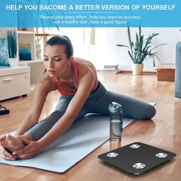 Aerbes AB-J397 Smart Body Weight Scale With LCD Display