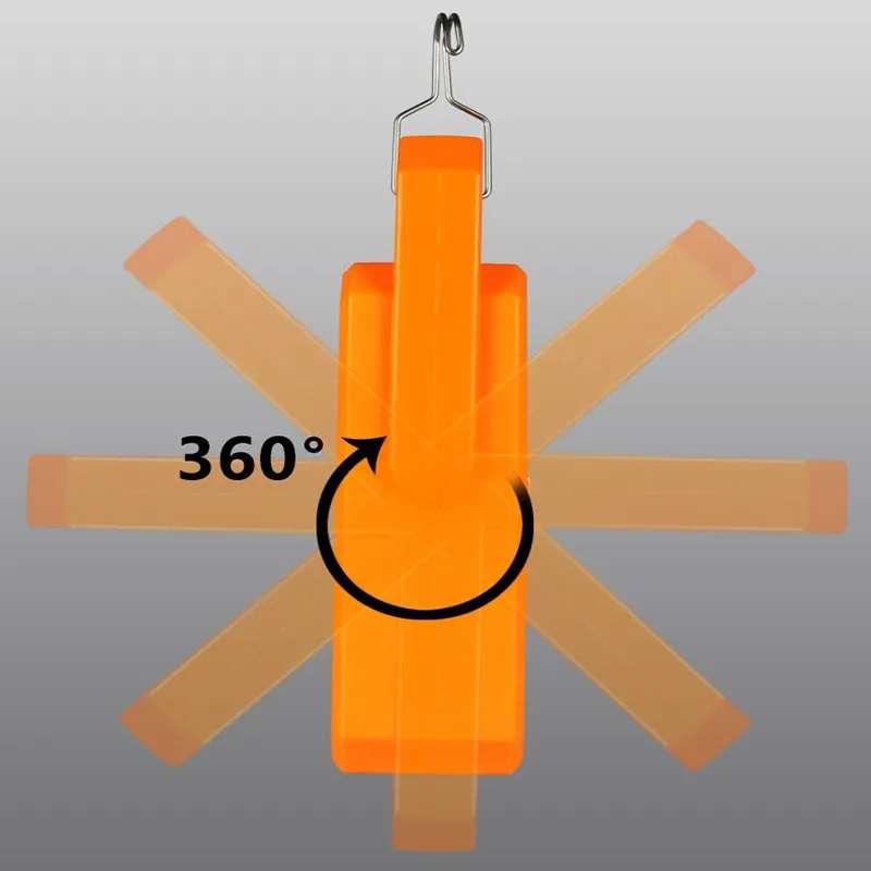 Aerbes AB-TY02 Solar Powered 124LED Work Light 3000mah Battery