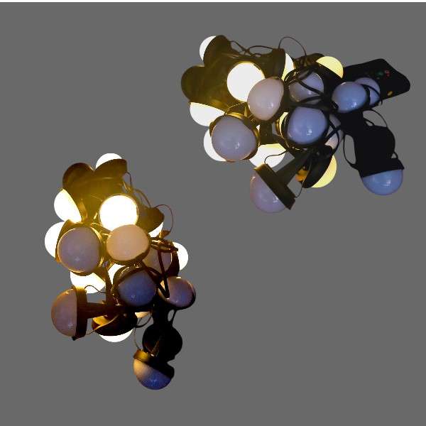 FA-DC1025CT-W Solar Powered Decorative Ground Spike Warm White Light