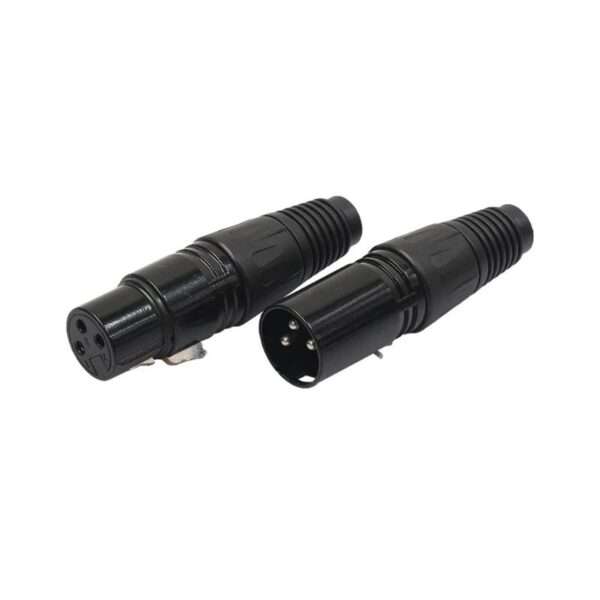 Super Electronics SE-L167 XLR 3 Pin Male To Female Microphone Audio Connectors