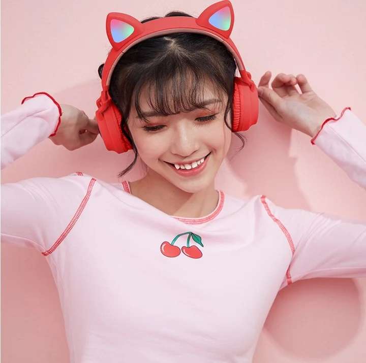 BT028 Cat Ear Bluetooth Headset