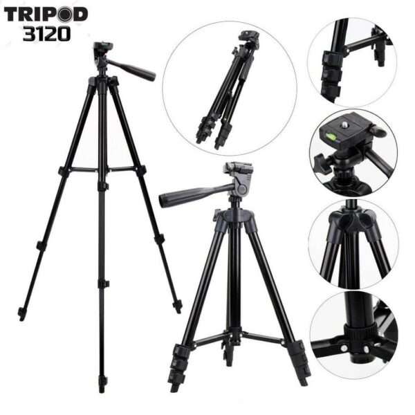 3120 Tripod For Camera And Cellphone 1.2m
