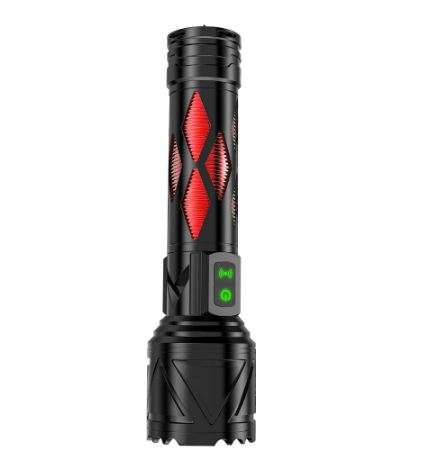 FA-1860  Multifunctional Rechargeable Aluminum Alloy Laser Flashlight