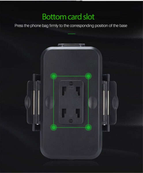 Motorbike Phone Holder Waterproof Bag Pouch Cases Motorcycle Bicycle Handlebar Cellphones GPS Stand