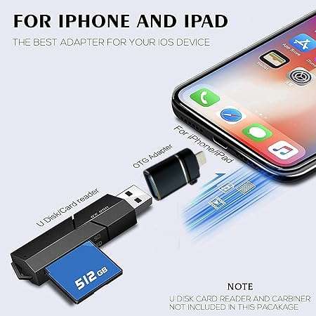 SE-TQ01 IOS To Female USB OTG Flash Drive