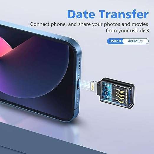 SE-TQ01 IOS To Female USB OTG Flash Drive