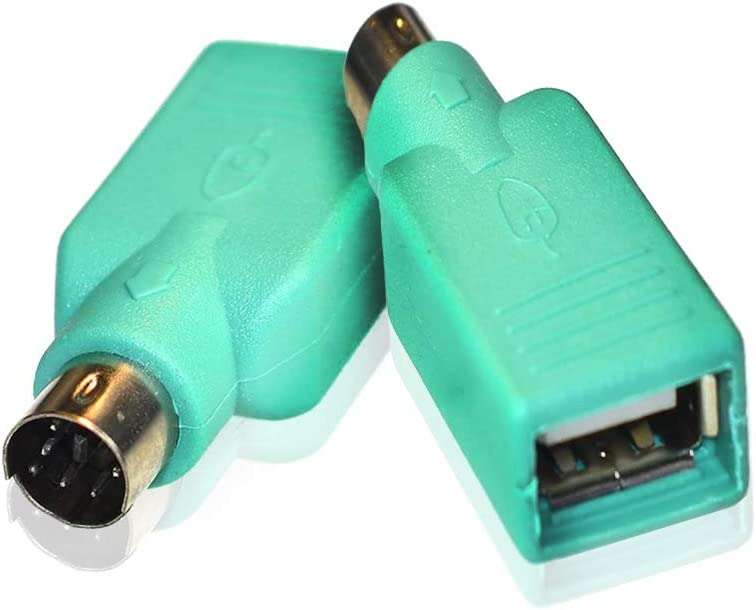 USB Female to PS/2 Male Converter Adapter for Mouse and Keyboard