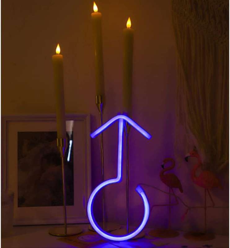 FA-A70 Male Symbol Neon Sign Lamp USB And Battery Operated