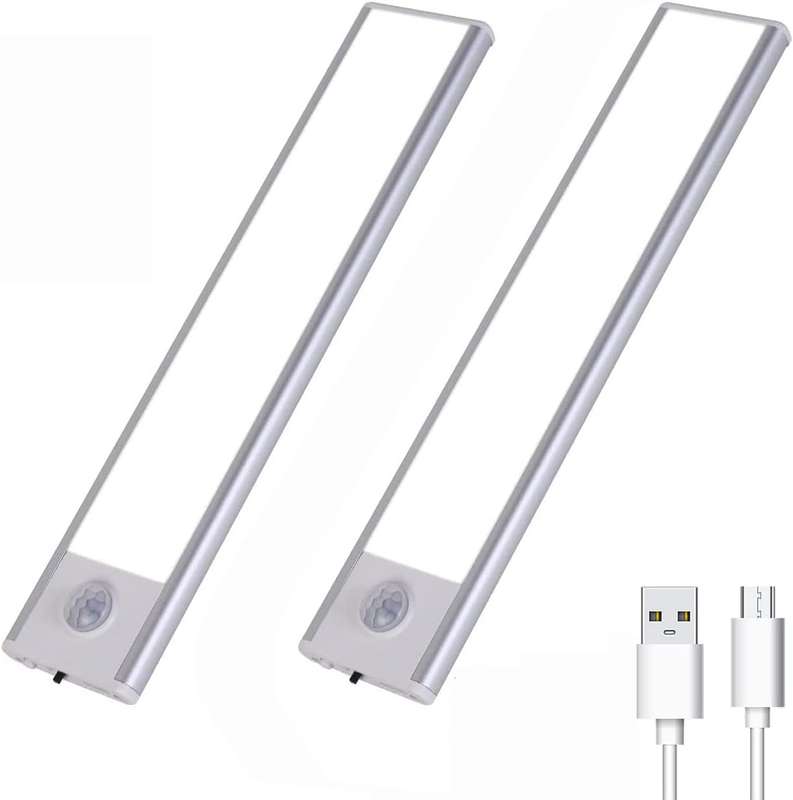 500017 Rechargeable Wireless Human Induction Magnetic Light Bar 23CM 800mah Battery