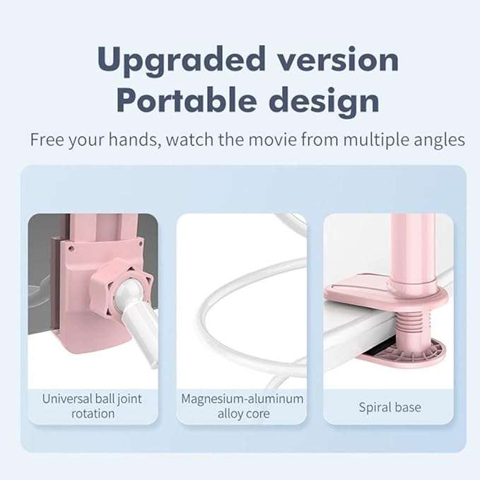Aerbes AB-Q587 Bedside Mobile Table Clamp Phone Holder