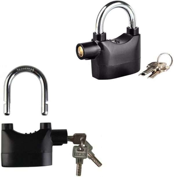 JG606 Alarm Padlock for Motorcycle Bike Bicycle Perfect Security With 110dB